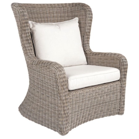 High-Back Lounge Chair