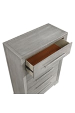 Homelegance Owen Contemporary Bedroom Chest with Wooden Handles