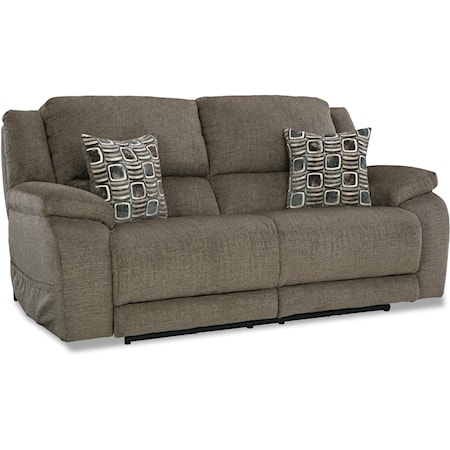 Power Reclining Sofa with Pillows
