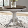 Liberty Furniture Carolina Crossing Oval Pedestal Dining Table