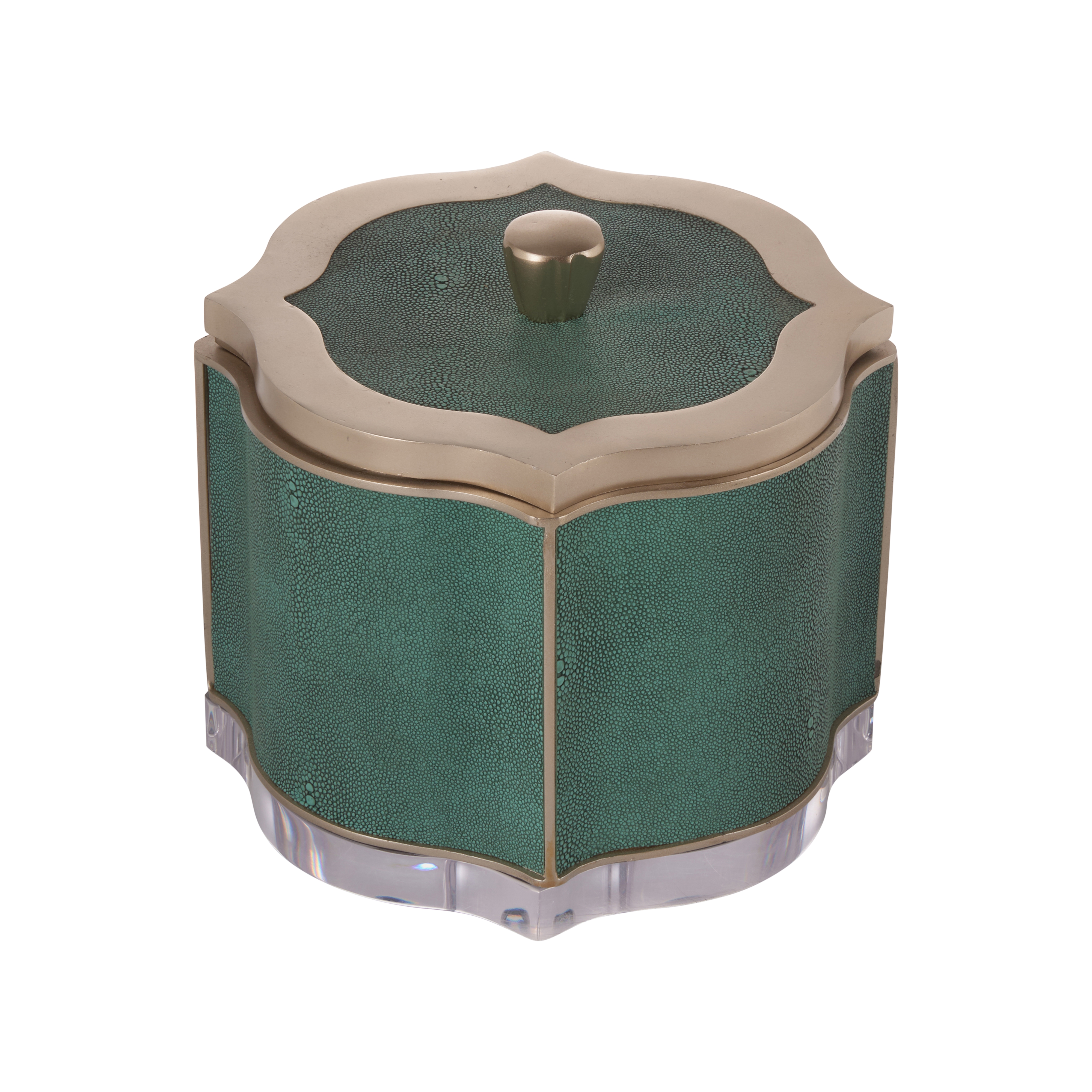 Chelsea House Shayla Copas Shagreen Box - Green