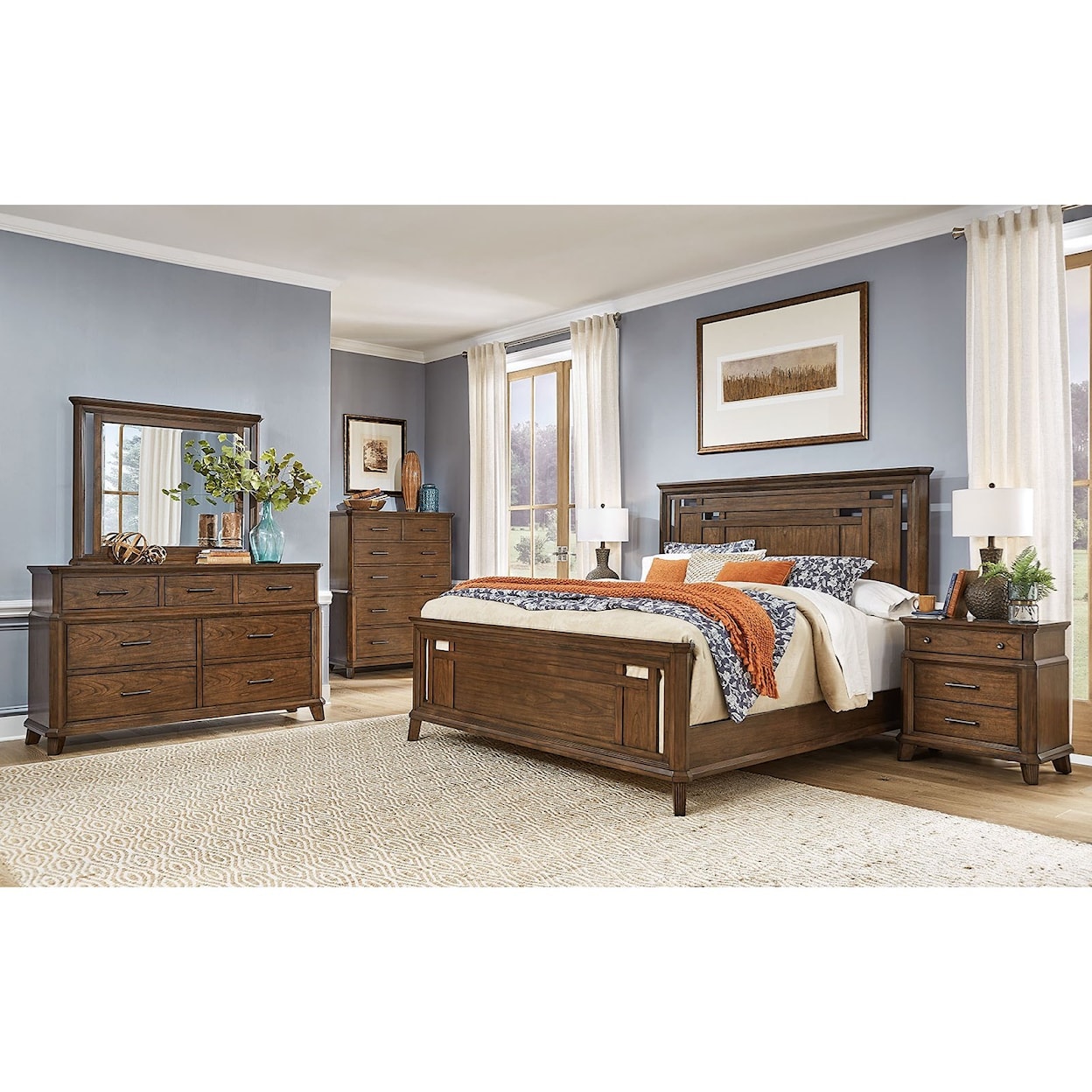 AAmerica Filson Creek Queen Bedroom Group