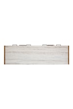 Magnussen Home Plum Creek Bedroom Rustic King Panel Bed with Low-Profile Footboard