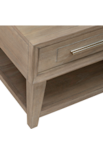 Liberty Furniture Brentwood Contemporary 2-Drawer Cocktail Table