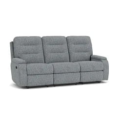 Casual Biscuit Back Power Reclining Sofa