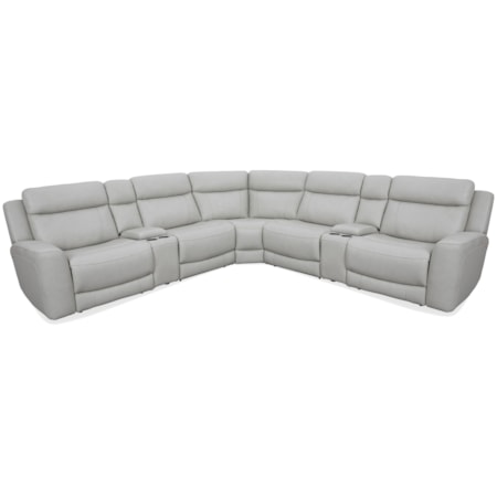 7-Piece Power Reclining Sectional Sofa