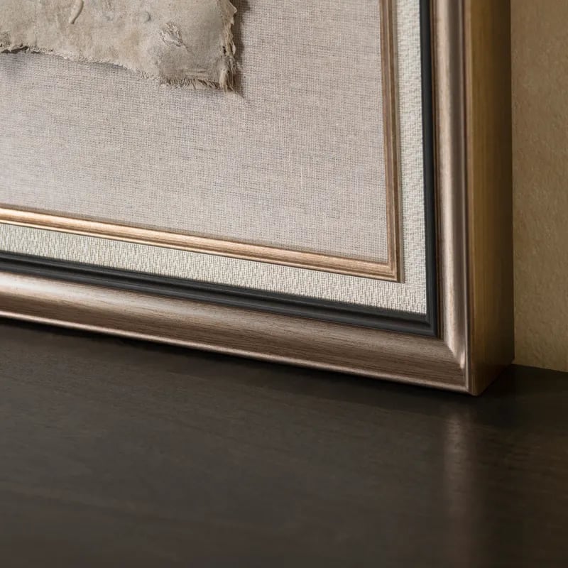 Crestview Collection Warm Crackles Warm Crackles Canvas Painting