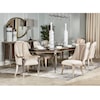 Michael Amini Villa Cherie 4 Leg Oval Dining Table