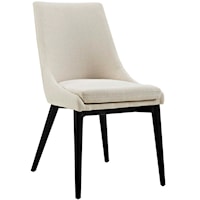 Viscount Contemporary Upholstered Dining Side Chair - Beige