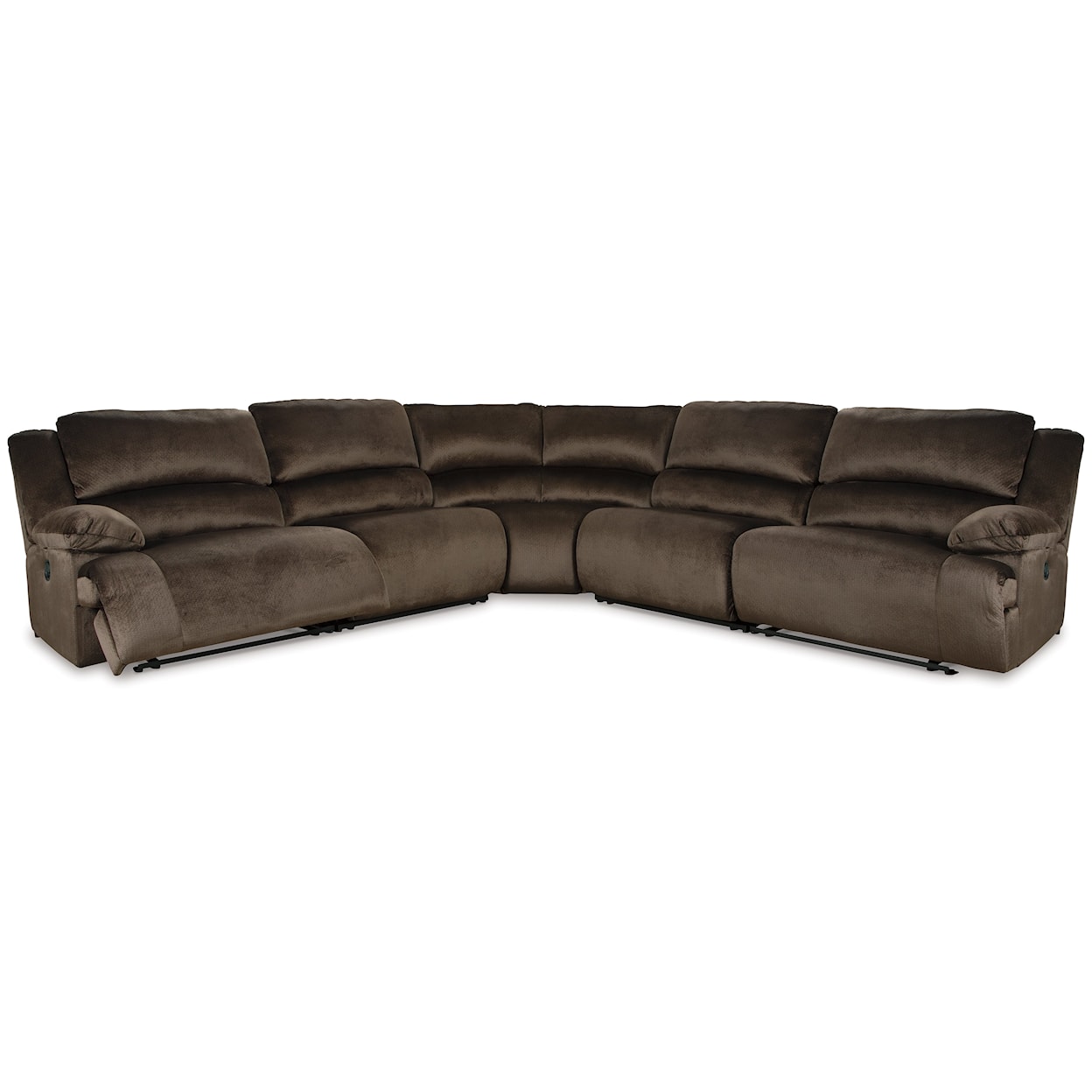 Signature Design by Ashley Clonmel 5-Piece Reclining Sectional