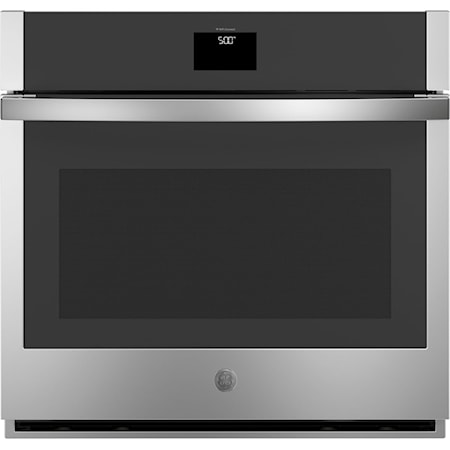 Ge(R) 30" Smart Built-In Self-Clean Convection Single Wall Oven With Never Scrub Racks
