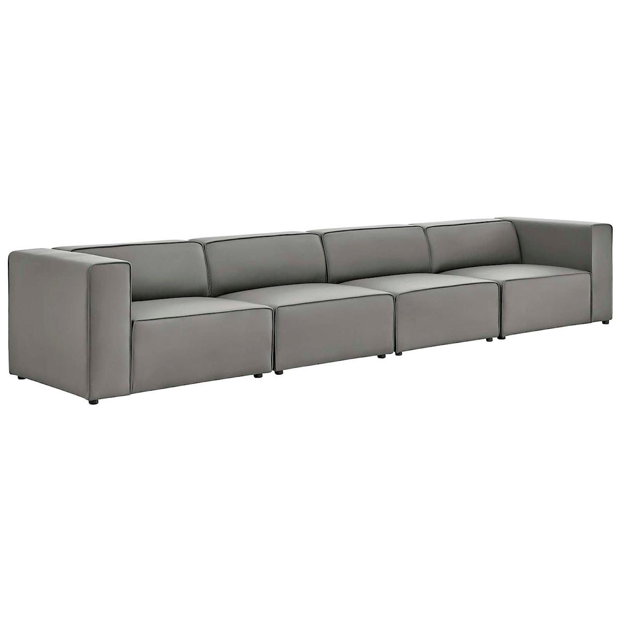 Modway Mingle 4-Piece Sectional Sofa
