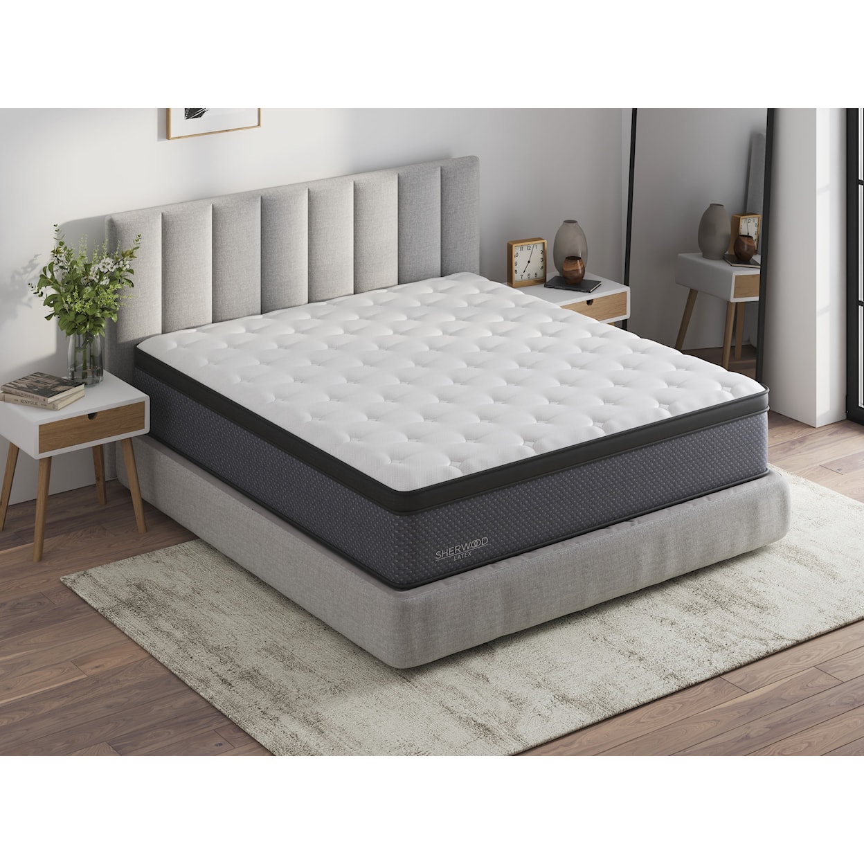 Sherwood Bedding Barcelona II Firm Euro Top Barcelona II Firm Twin Mattress