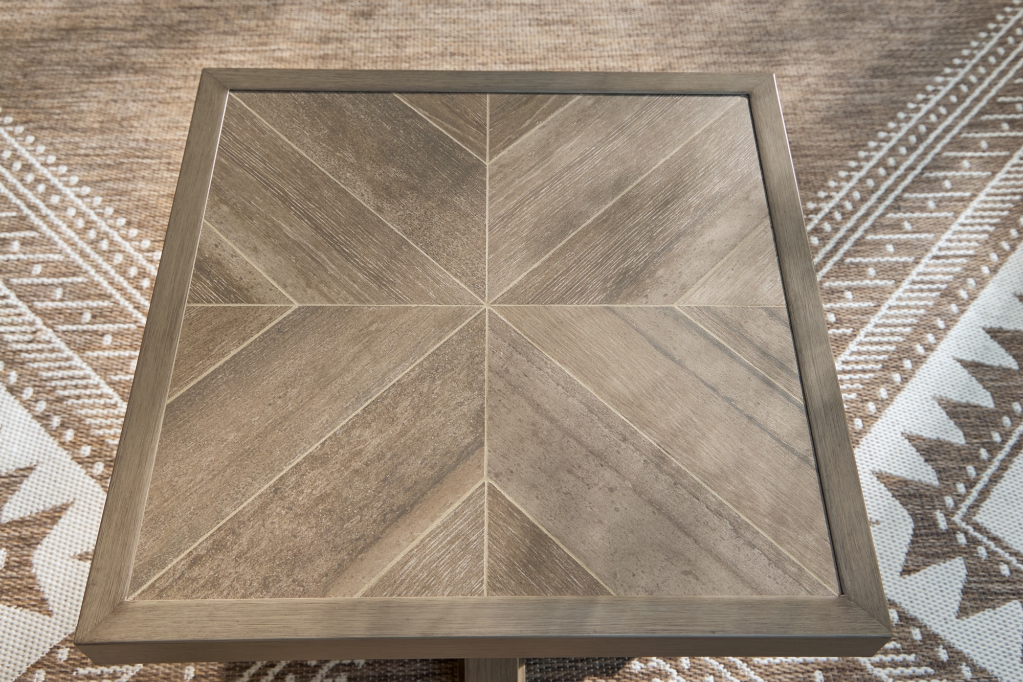 Signature Design by Ashley Laguna Heights Square End Table