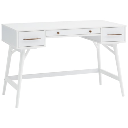 Mugga 47-inch 3-drawer Wood Writing Desk