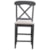 Liberty Furniture Ocean Isle Modern Farmhouse Counter Height Stool with X-Back Design