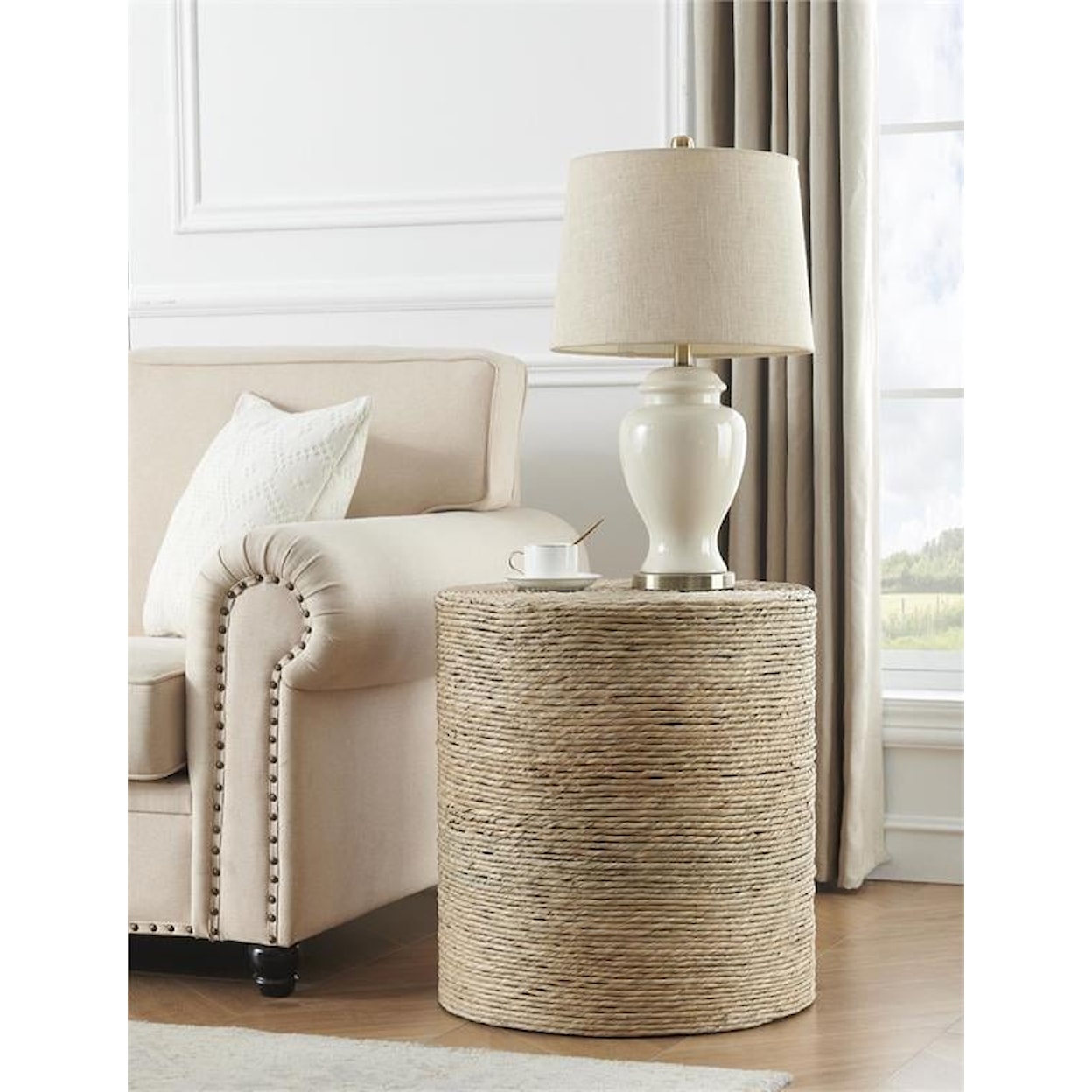 Coast2Coast Home 954 Round End Table