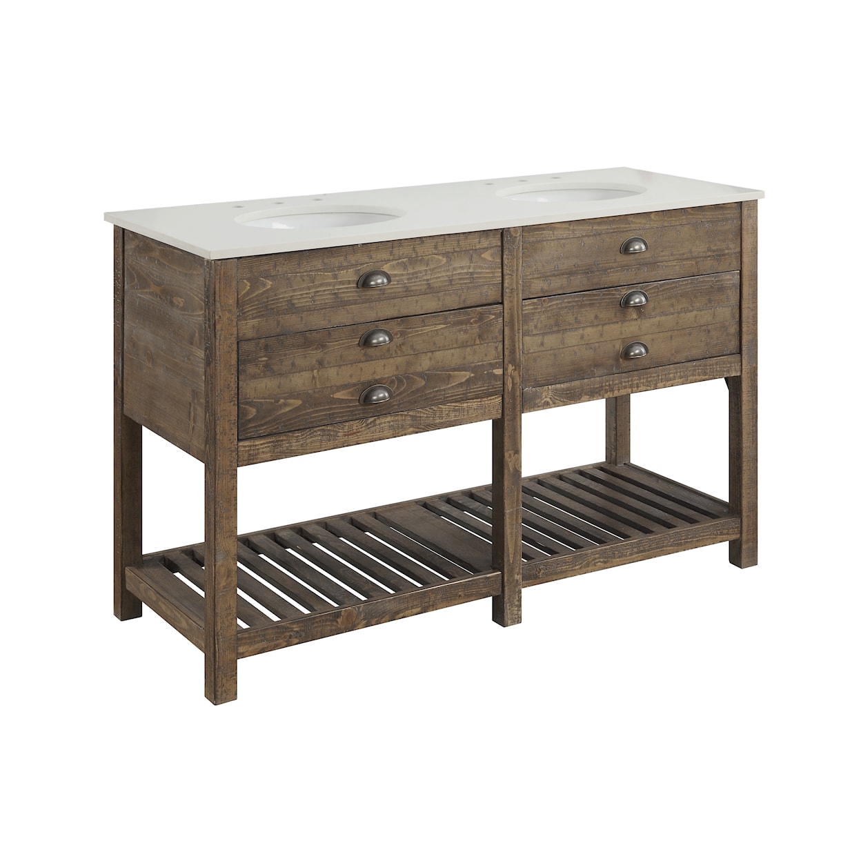 Coast2Coast Home Coast to Coast Accents 2-Drawer Double Vanity Sink