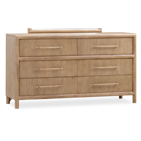 Six-Drawer Dresser