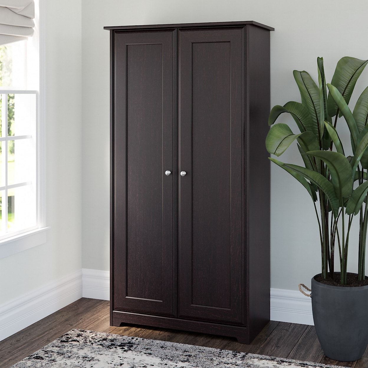 Bush Cabot 2 Door Tall Storage