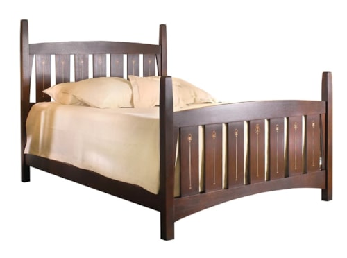 Traditional Queen Panel Bed