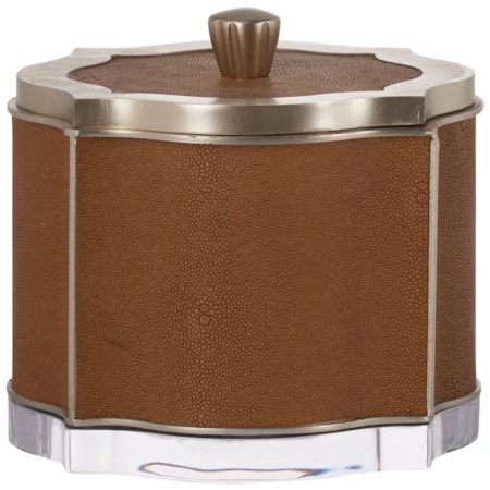 Shagreen Box - Brown