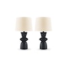 Signature Design by Ashley Scarbot Table Lamp (Set of 2)
