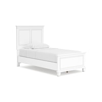 Twin Panel Bed