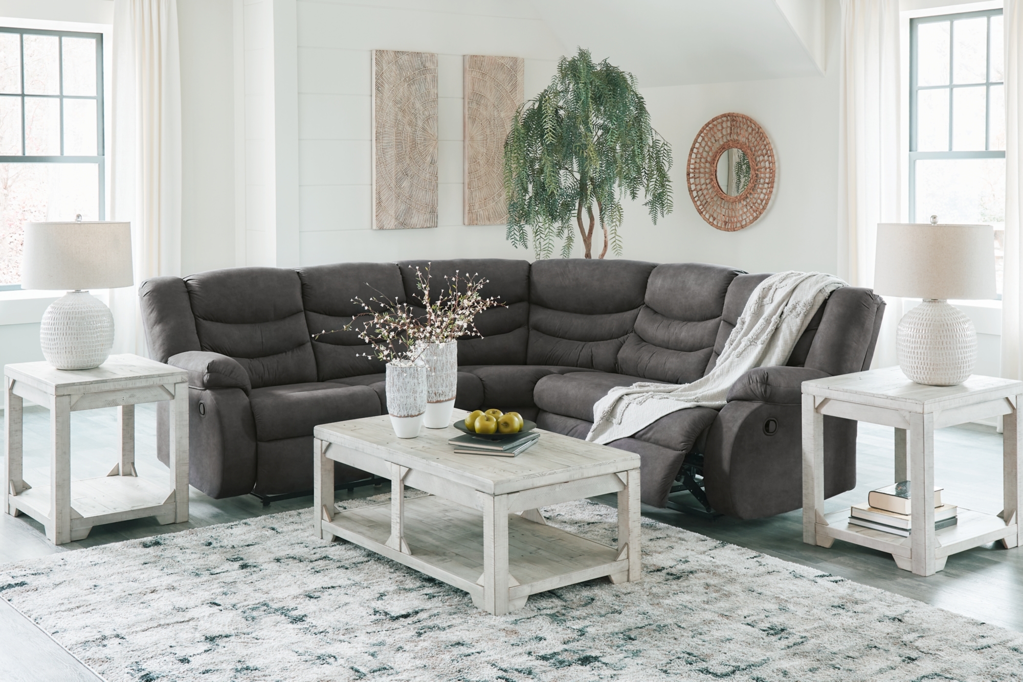 Signature Design by Ashley Partymate Reclining Sectional