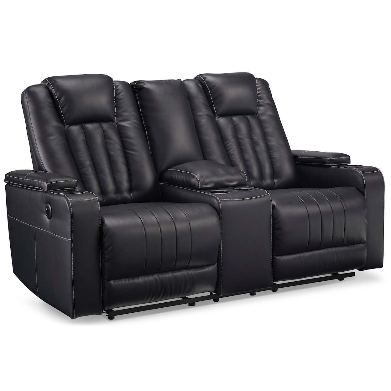 Signature Design by Ashley Center Point Reclining Loveseat
