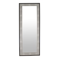 Transitional Solid Oak Frame Mirror