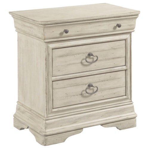 Parkland 3-Drawer Nightstand with Night Light