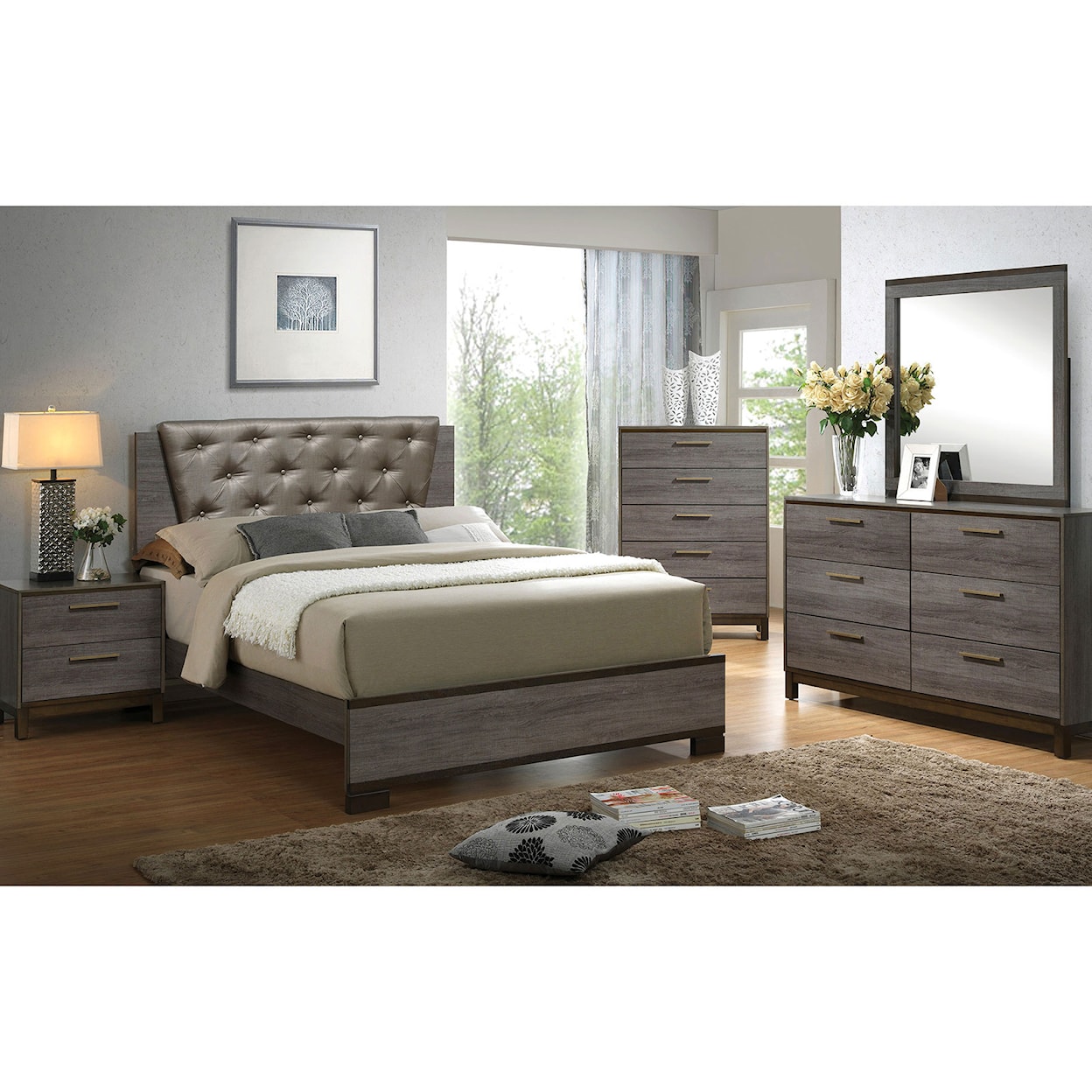 Furniture of America - FOA Manvel Queen Bedroom Set