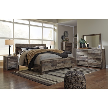 King Panel Bed