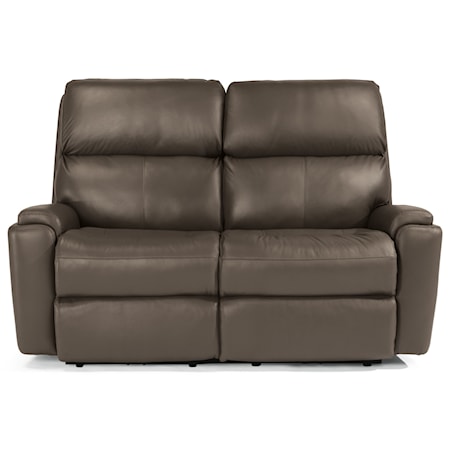 Power Reclining Loveseat with Power Headrest