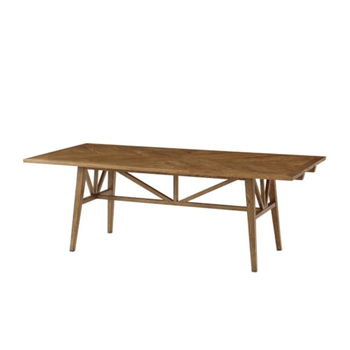 Transitional Extending Dining Table