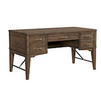 Transitional Pedestal Desk