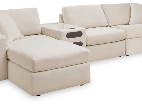 4-Piece Sectional And Ottoman
