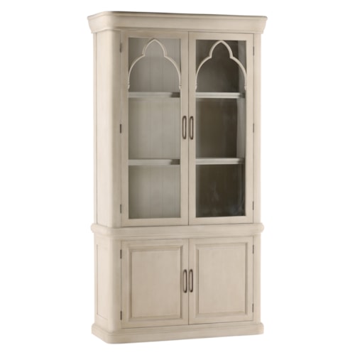 Transitional 4-Door Cabinet
