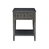 Powell Sadie Side Accent Table Grey