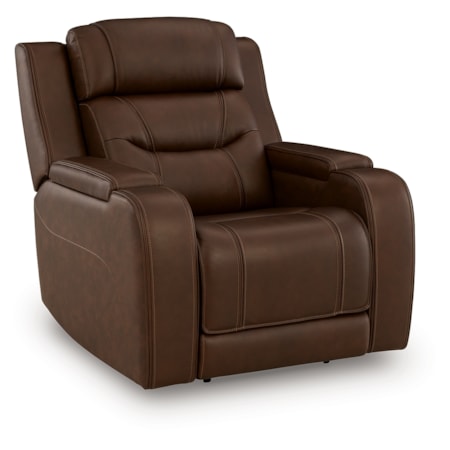 Power Recliner W/Audio Seating