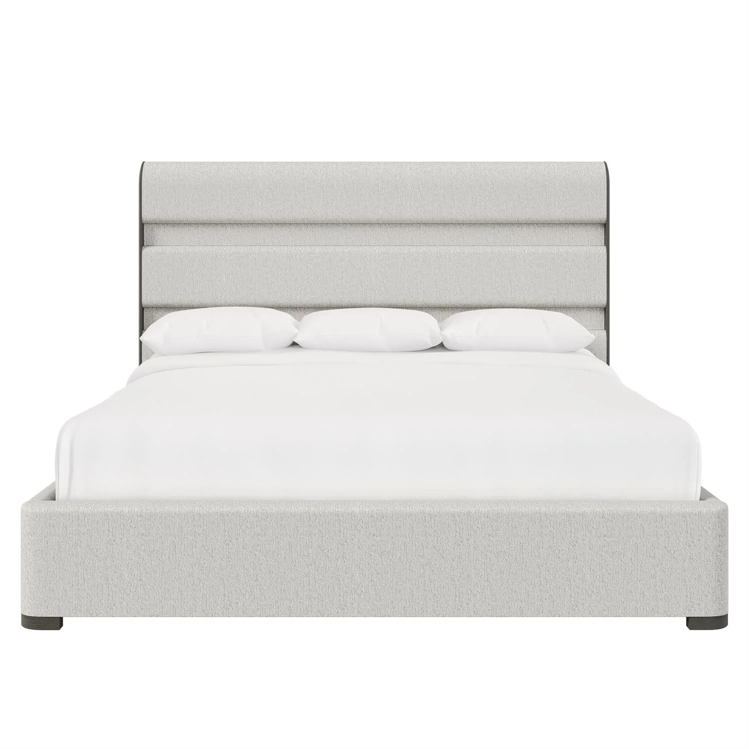 Bernhardt Prado K1886 Contemporary Upholstered King Prado Panel Bed ...