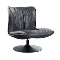 Industrial Swivel Accent Chair
