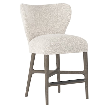 Kemp Fabric Counter Stool