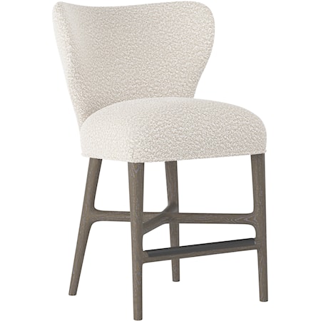 Kemp Fabric Counter Stool