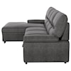 Homelegance Michigan 2-Piece Sectional with Pull-Out Bed