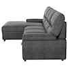 Homelegance Furniture Michigan 2-Piece Sectional with Pull-Out Bed