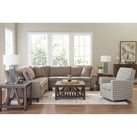 3 Pc Reclining Sectional Sofa