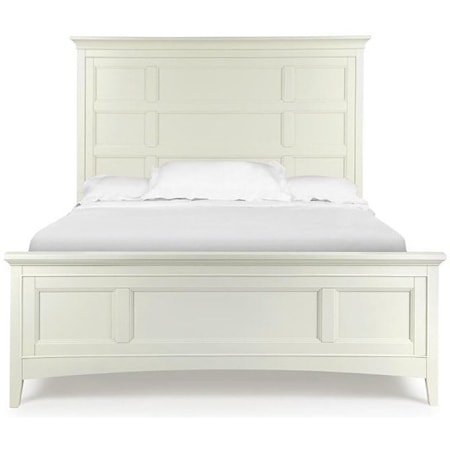 Cottage-Style Queen Panel Bed