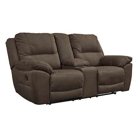 Reclining Loveseat with Console